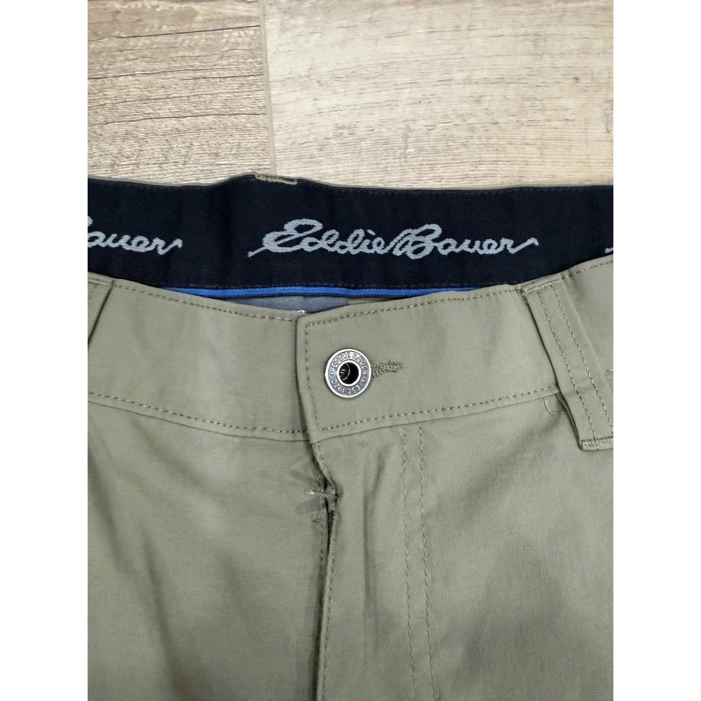 Eddie Bauer Mens Horizon‎ Guide Hiking Pants Olive Green 40x30 Stretch 1225439